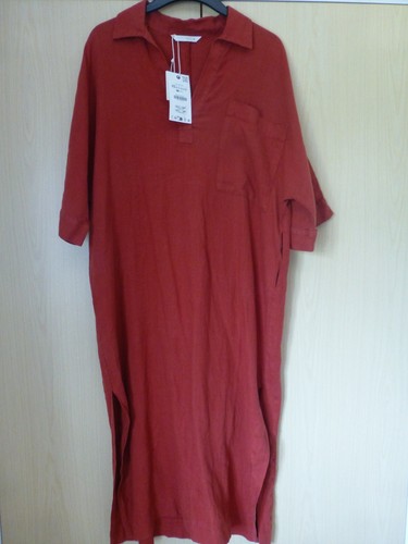 Zara 100 linen oversized - linen,