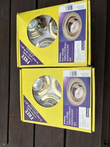 Down lights wickes brass - down,
