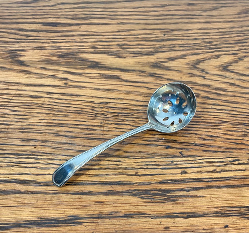 Antique silver plate pierced - antique,