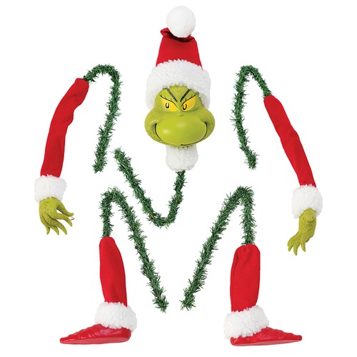 Stuffed stuck garland elf arm - garland,