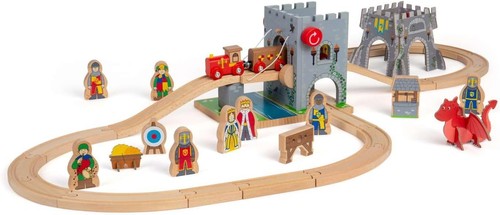 Bigjigs rail medieval - rail,