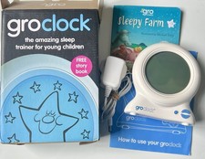 The Gro Company Gro Clock Sleep Trainer Night Light Children Kid Baby Story Book