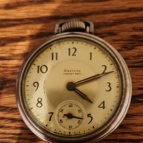 Westclox pocket watch - westclox,