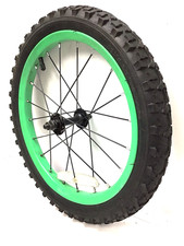 16" Bicycle Front Green Wheel
