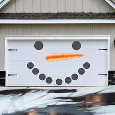 Large Snowman Garage Door Magnets Outdoor Winter Magnets Christmas Garage Magnet