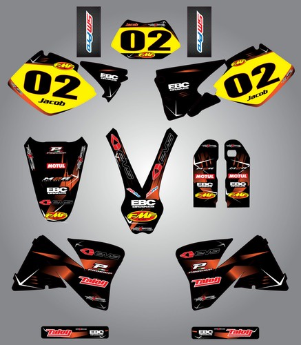 Custom graphics for ktm exc - graphics,