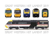 Great Western HST Lament Print