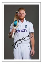 BEN STOKES Signed Autograph