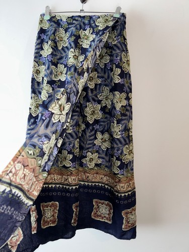 Wrap bohemian skirt long - bohemian,