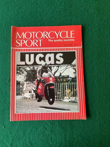 Motorcycle sport jul 1982 - motorcycle,