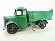 DINKY 25M 'BEDFORD END TIPPER TRUCK' GREEN. VINTAGE. COMPLETE. GOOD.