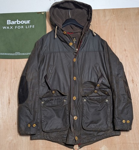 Barbour game wax parka jacket - wax,
