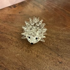 Swarovski Crystal Genuine Hedgehog Large oval 2.2” slight damage