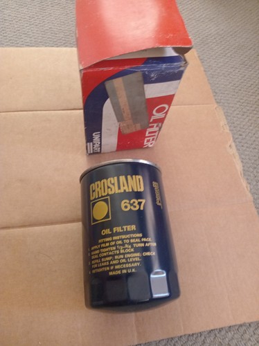 New oil filter fits - new,
