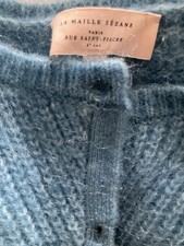 Sezane SOLENA CARDIGAN Blue