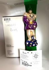 Christopher Radko - Harrods Bear, London. Christmas Ornament