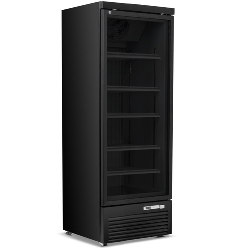 Black glass door - black,