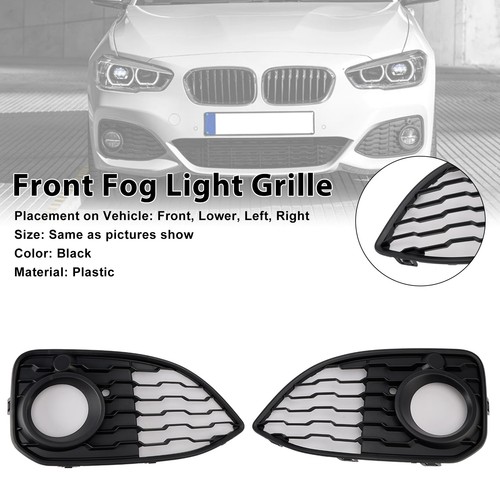 2pcs fog light - cover, grille