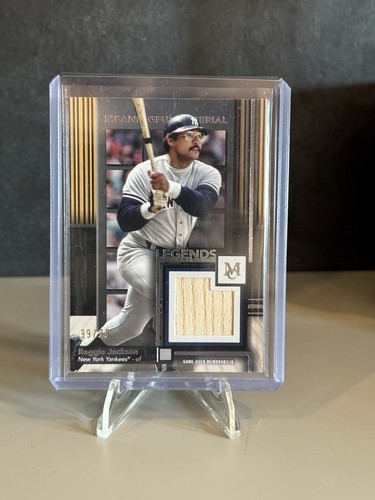 Reggie jackson game used - /99,
