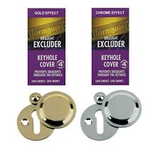 Keyhole Cover Escutcheon Covered Plate Draught Excluder Lock Cover Victorian