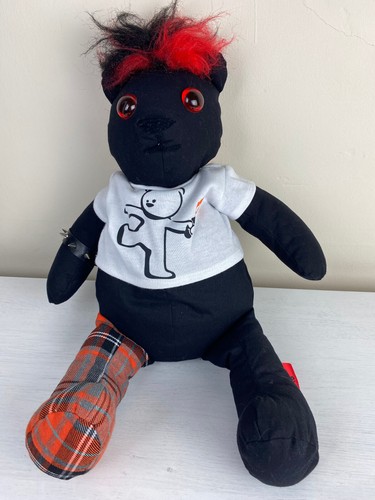 Unique punk teddy - , bear