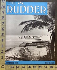 1940 MOTOR CABIN CRUISER SPORT FISHING NAUTICAL BOATING REAL PHOTO COVER FC2610