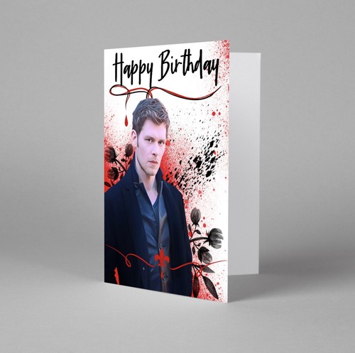 Klaus mikaelson birthday card - mikaelson,