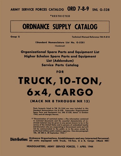 Wwii military mack truck - mack,