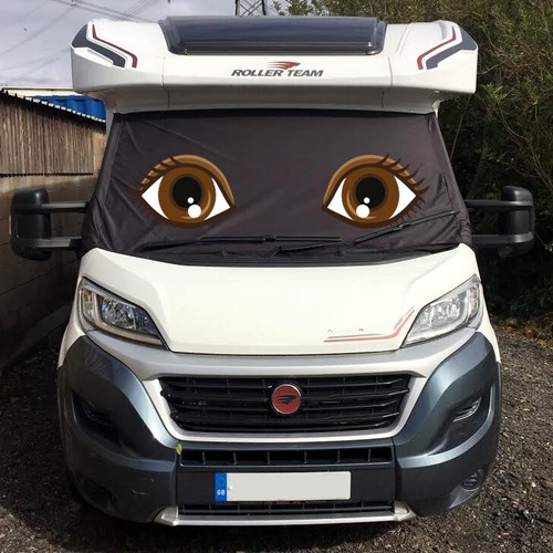 Motorhome screen cover curtain - motorhome,