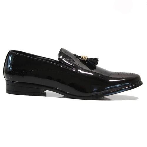 Mens formal shiny patent shoes - mens,