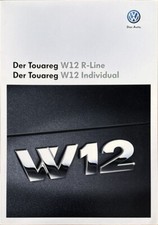 VW Touareg W12 R-LINE and