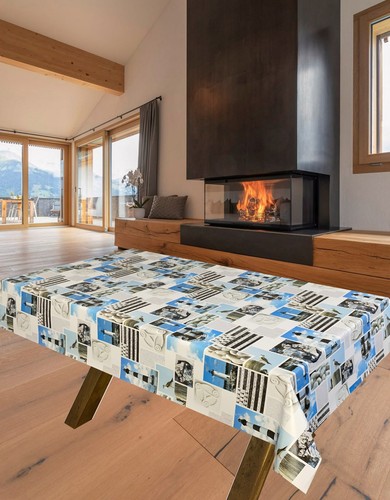 Wipe clean tablecloth pvc - wipe,