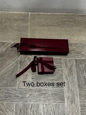 2 x Gucci burgundy Jewellery