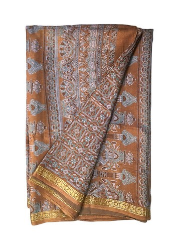 100 pure silk sari vintage - silk,