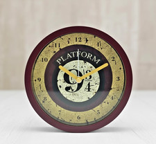 Harry Potter Platform 9 3/4 Alarm Clock 12cm Retro Style Clock-New-Mirror Damage