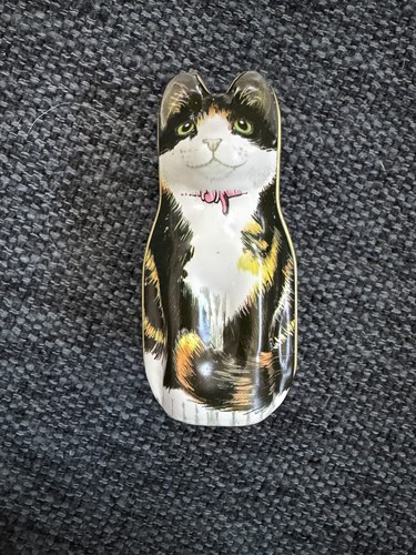 Cat tin hunkydory trinket - tin,