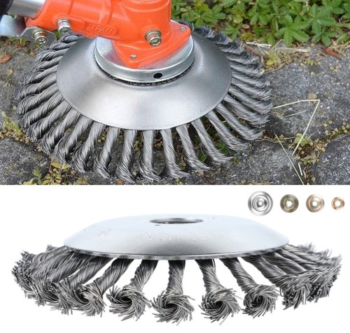 Wire brush grass trimmer - 6",
