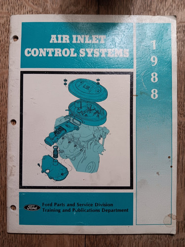 1988 ford air - ford, inlet