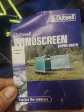 Outwell 110390 Premium Camping Beach Windscreen