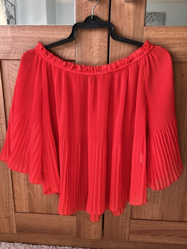 Zara bright red off - zara,