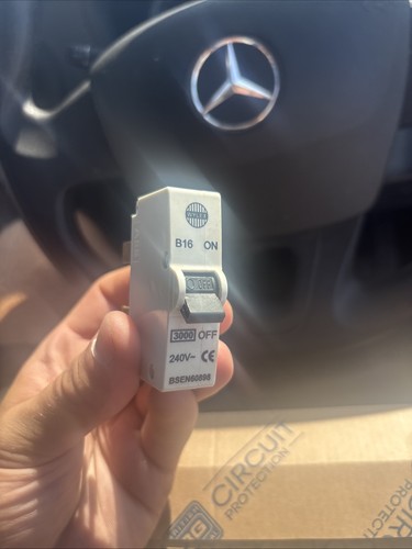 Wylex b16 16a plug mcb - plug-in, no