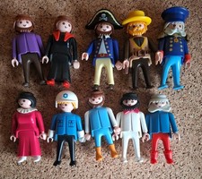 Playmobil Figures x 10 Joblot
