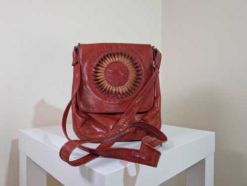 Vintage tan leather adjustable - vintage,