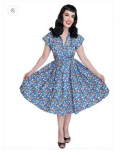 New Bernie Dexter Kelly Tiki Print Dress - Pockets - Size 1XL -Sold Out Size!