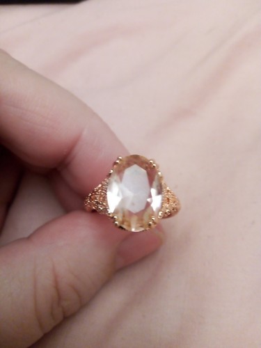 Sparkling pink gem possibly - gem,