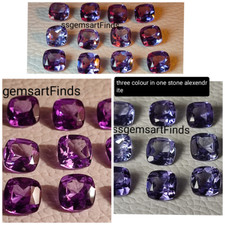 Alexandrite cushion shape