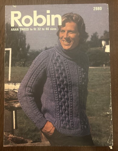 Mens aran cable knit - mens,