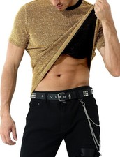 Men sparkly shirtssequin - men's,