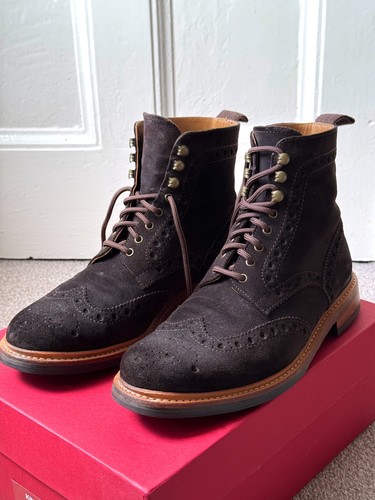Grenson fred brogue boots - boots, uk