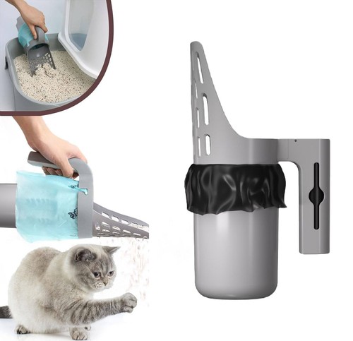 Cat litter scoop with - litter,